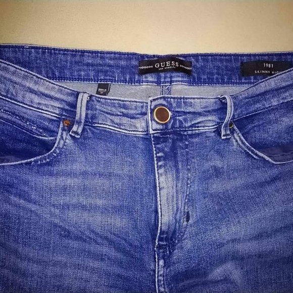 Guess Skinny High Rise Jeans 29 - Picture 2 of 3
